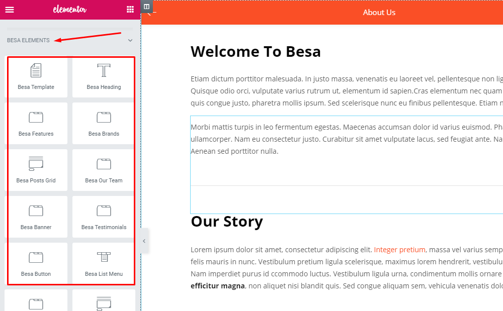 Documentation | Besa - Elementor Marketplace WooCommerce Theme