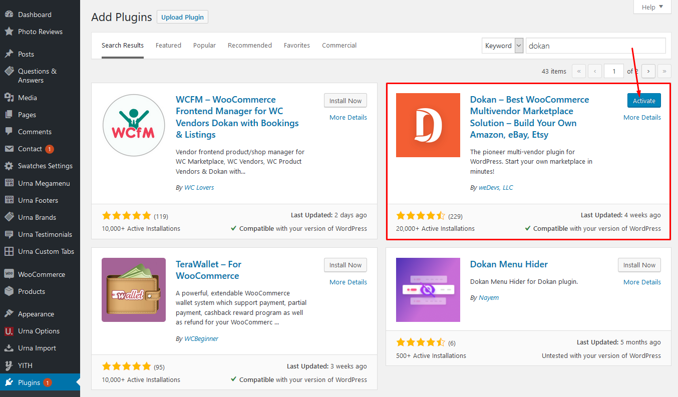 Documentation | Urna - All-in-one WooCommerce WordPress Theme